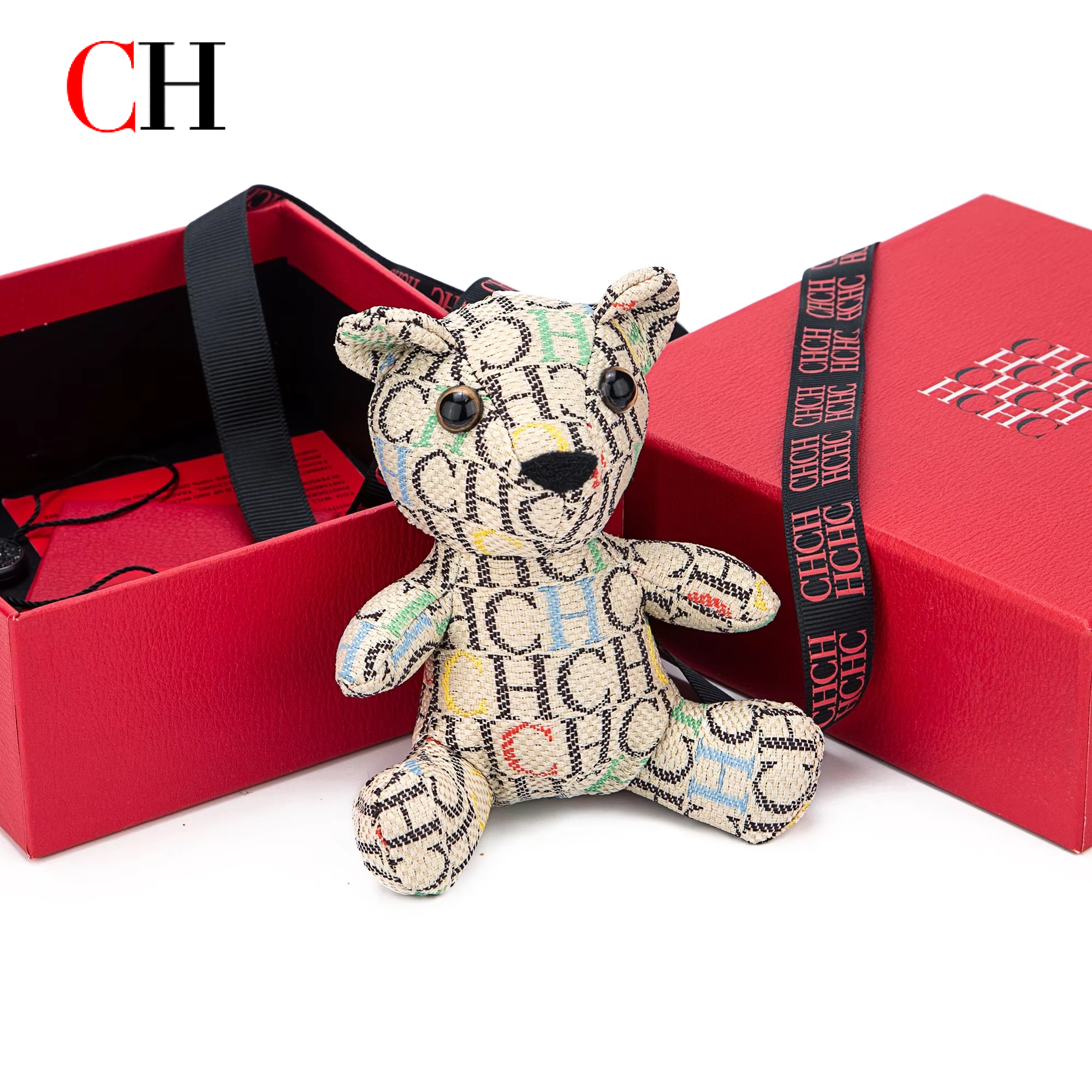 CH Bear Plush Keychain Monogra - đánh giá và giá Monogram Keychain Leather