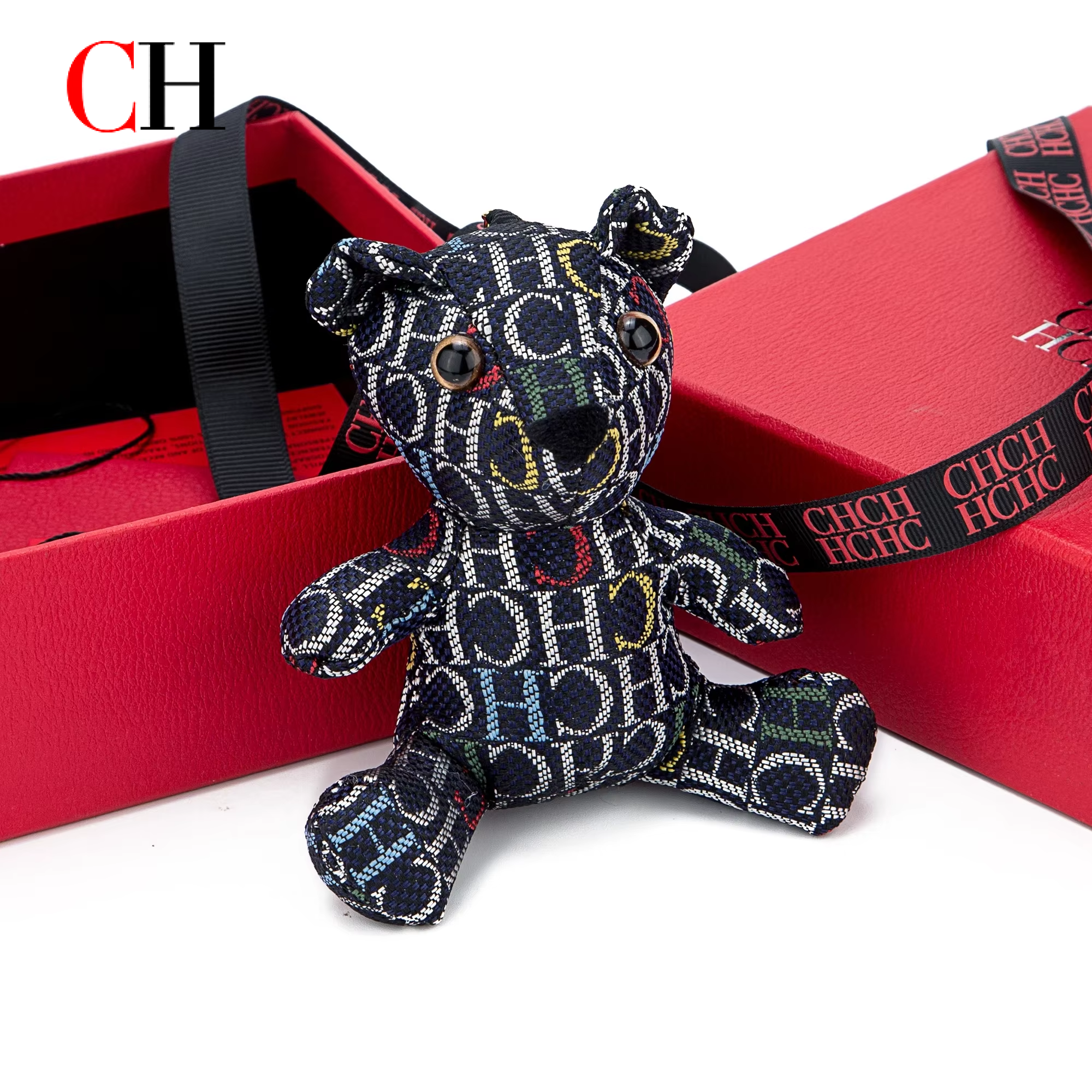 CH Bear Plush Keychain Monogra - đánh giá và giá Monogram Keychain Leather