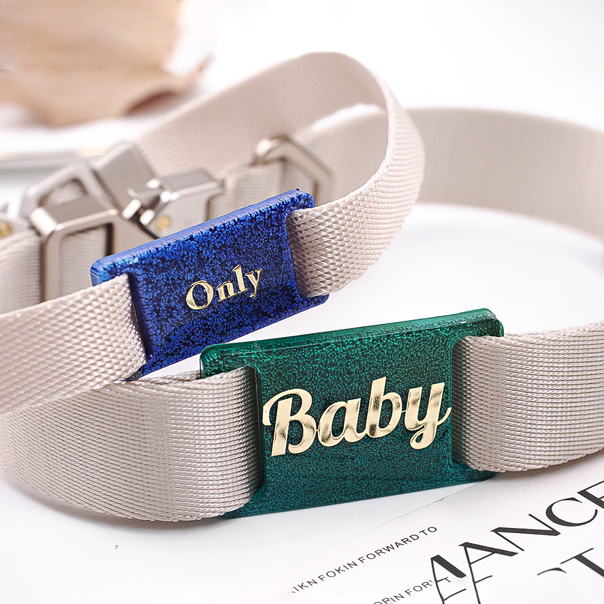DIY Cat Dog ID Tag Silicone Mo - đánh giá và giá Name Necklace Custom