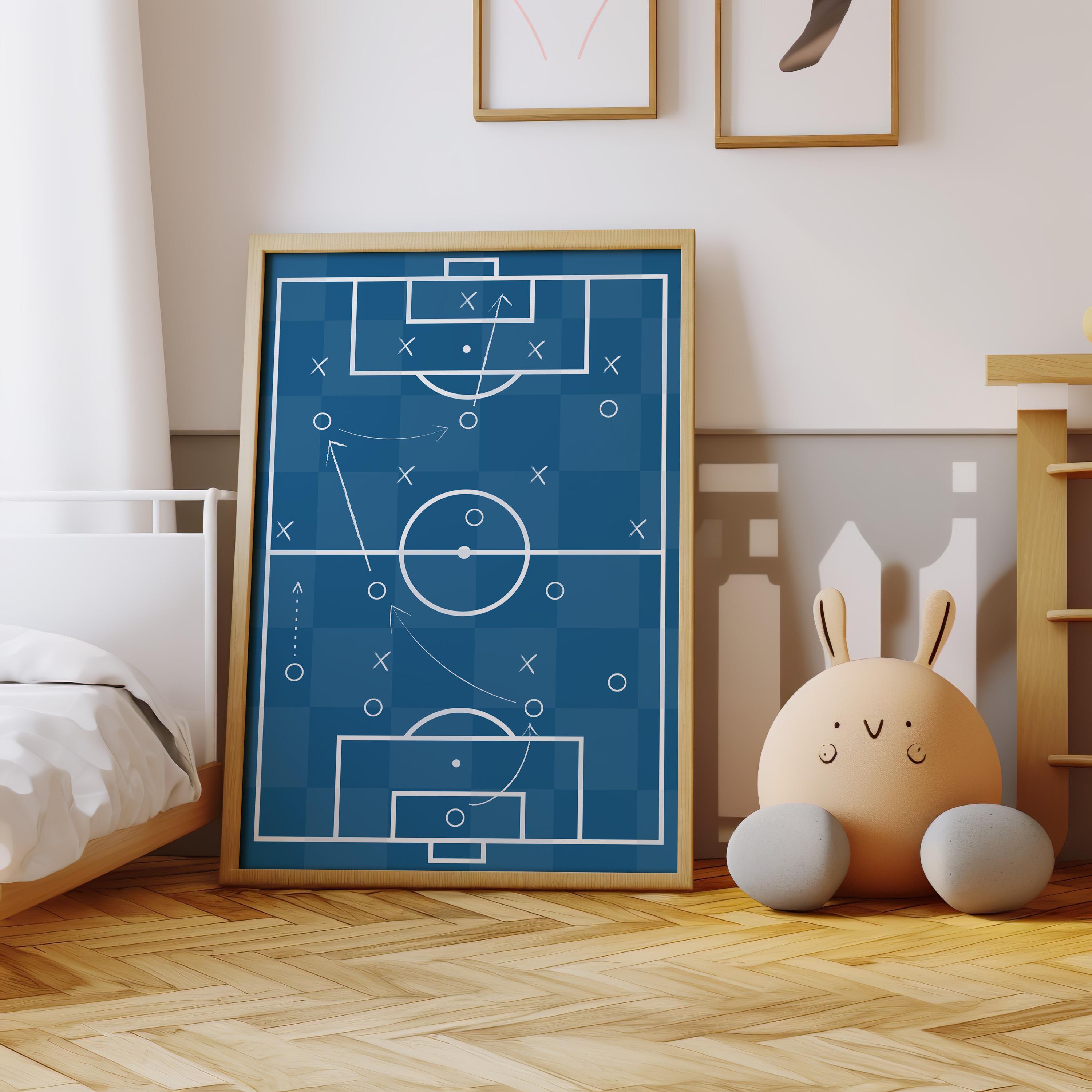 Custom Soccer Wall Art Set Aff - đánh giá và giá Personalized Name Box