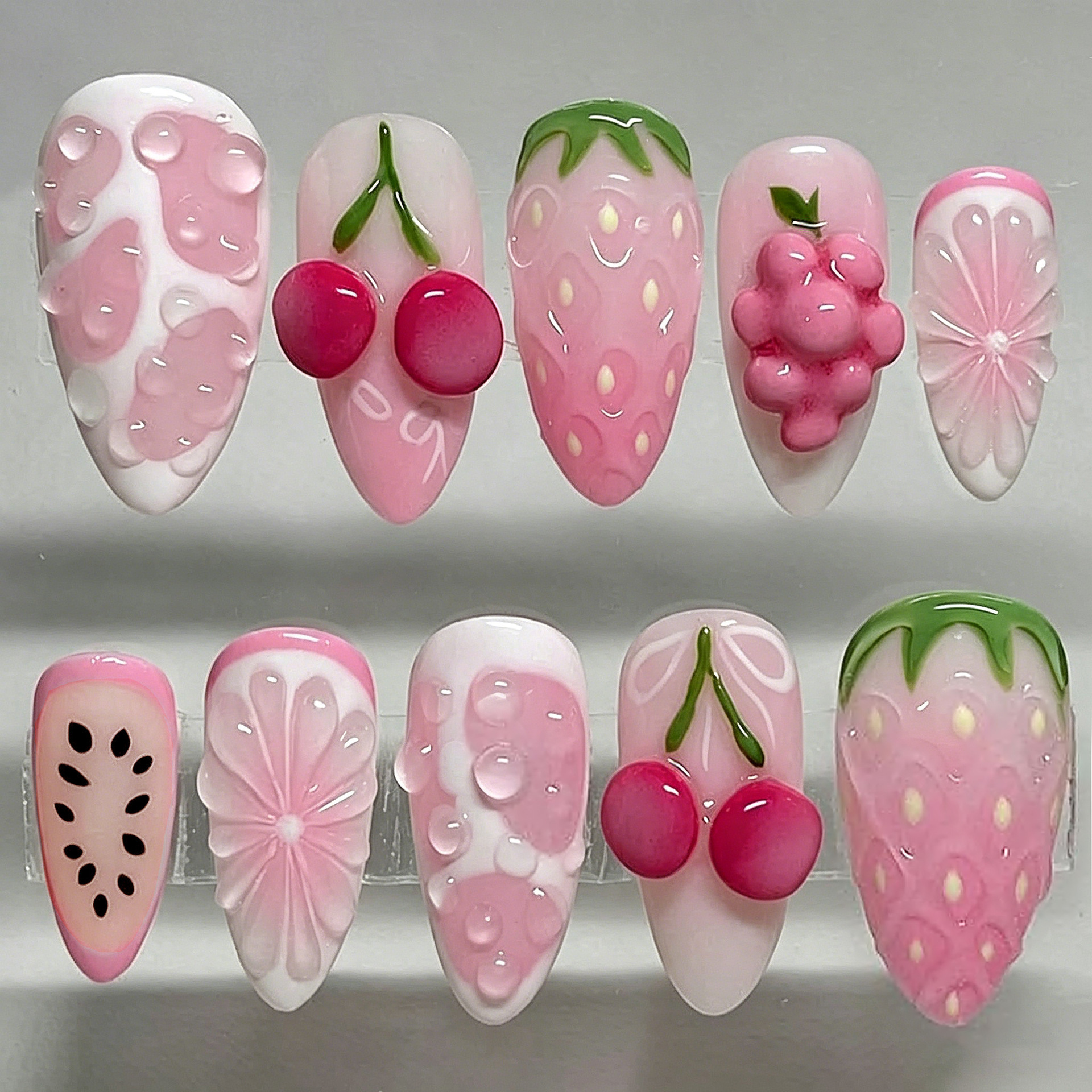 24pcs Glossy Shell Pearl Desig - đánh giá và giá Pressed Flower Art