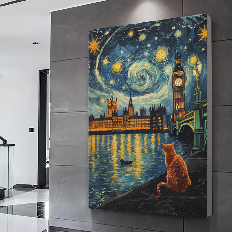London Night Sky Prints Poster - đánh giá và giá Custom Night Sky