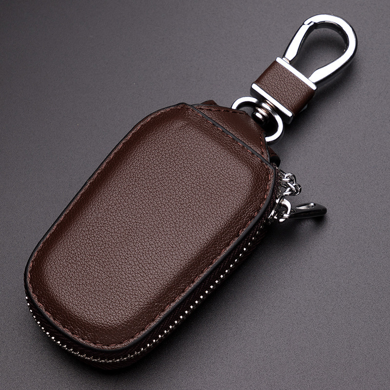 Monogram Print PU Leather Car  - đánh giá và giá Monogram Keychain Leather