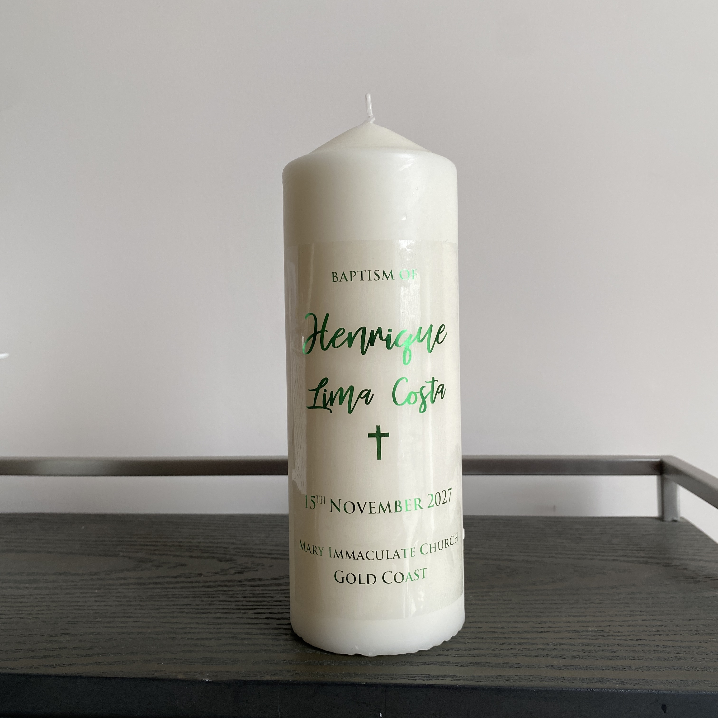 1 Personalized Wedding Candle  - đánh giá và giá Personalised Candle Label