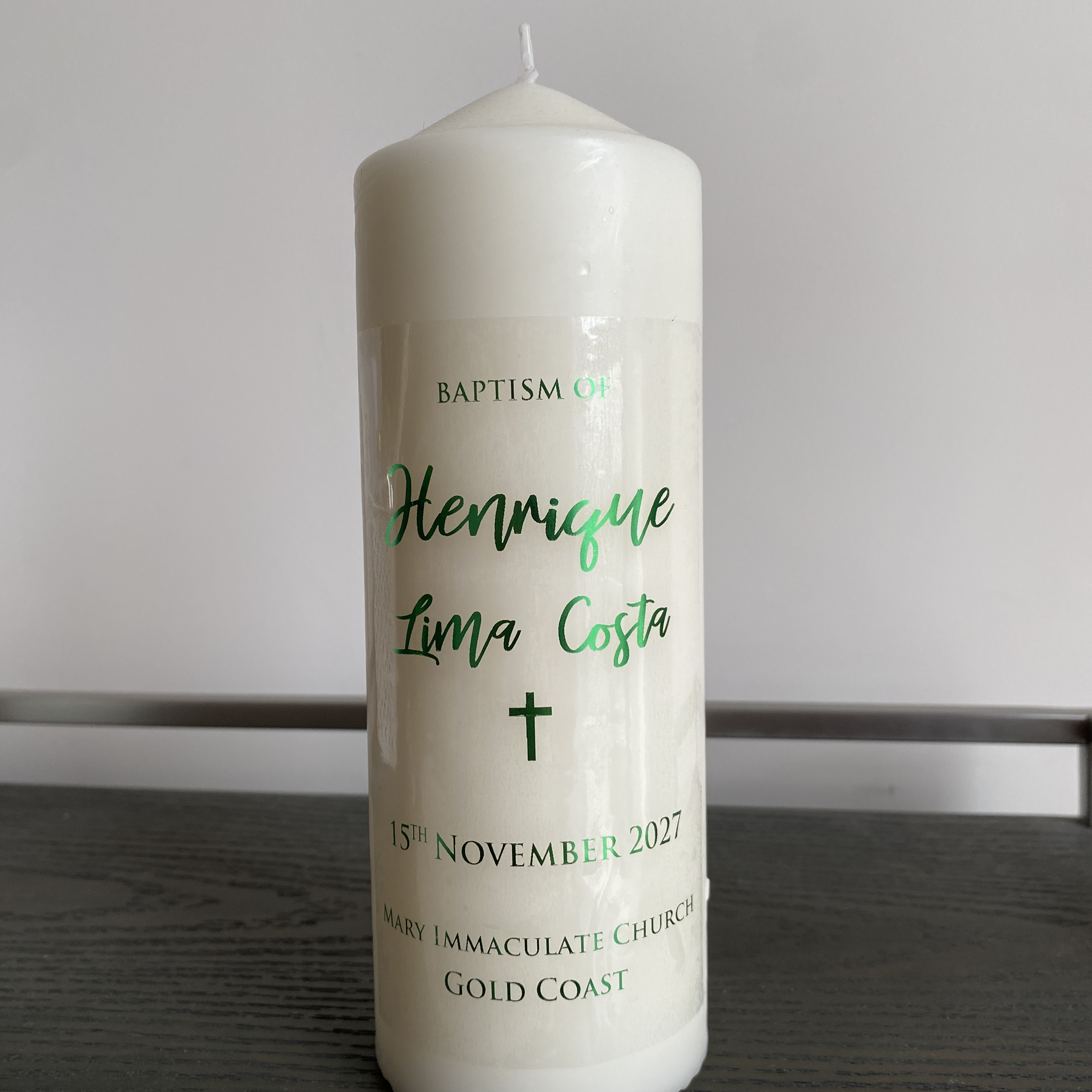 1 Personalized Wedding Candle  - đánh giá và giá Personalised Candle Label