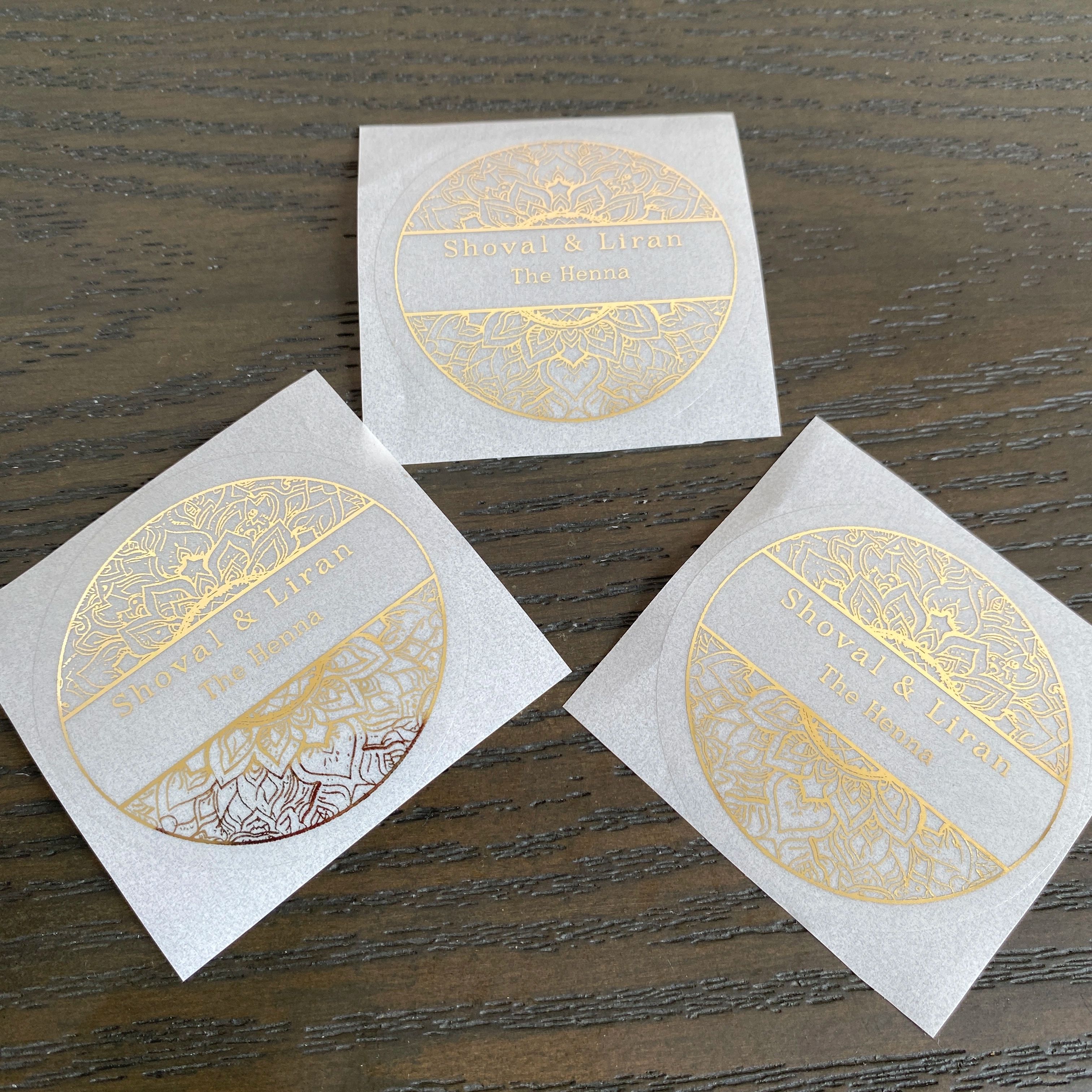 Custom henna day candle sticke - đánh giá và giá Personalised Candle Label