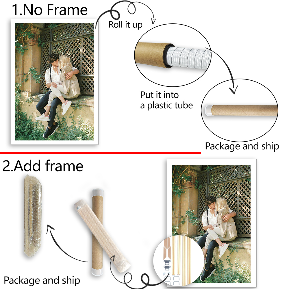 1 customized photo canvas, opt - đánh giá và giá Engraved Wood Frame
