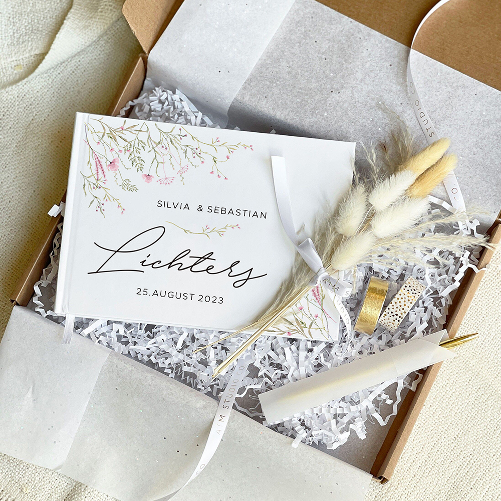 Custom Wedding White Guest Boo - đánh giá và giá Custom Photo Book