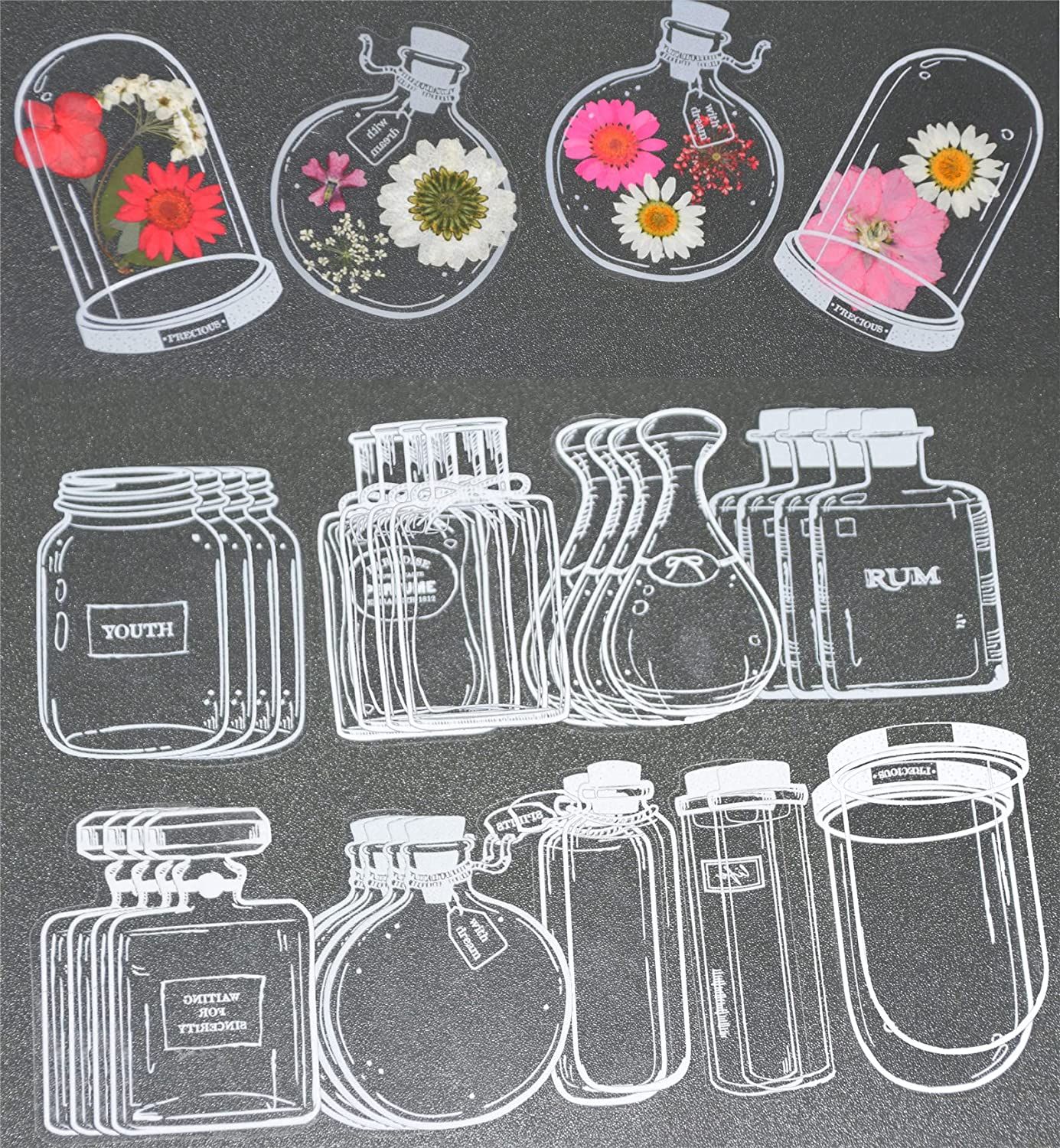30Pcs Handmade DIY Transparent - đánh giá và giá Dried Flower Bookmark