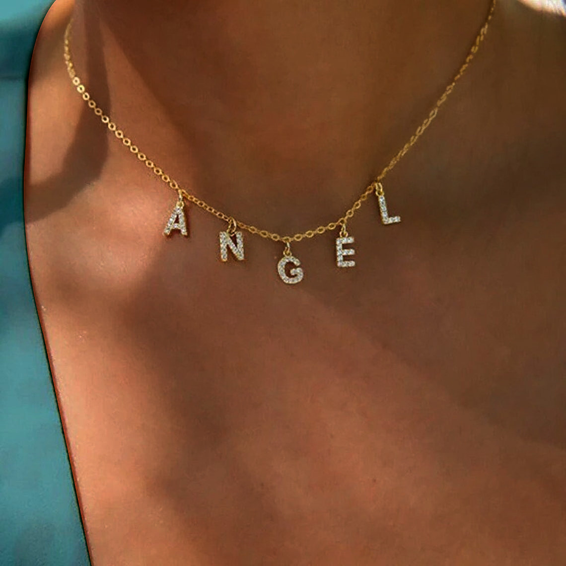 Custom Personalized Name Neckl - đánh giá và giá Name Necklace Custom