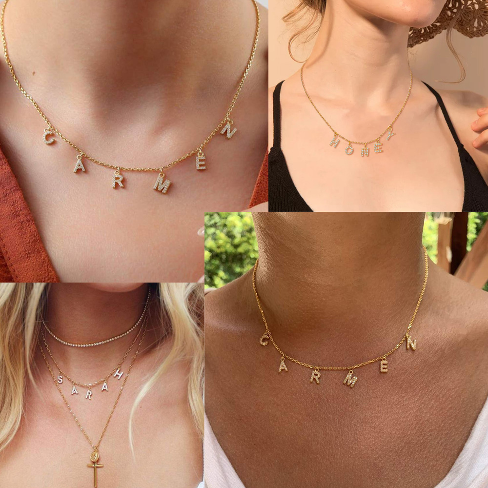 Custom Personalized Name Neckl - đánh giá và giá Name Necklace Custom