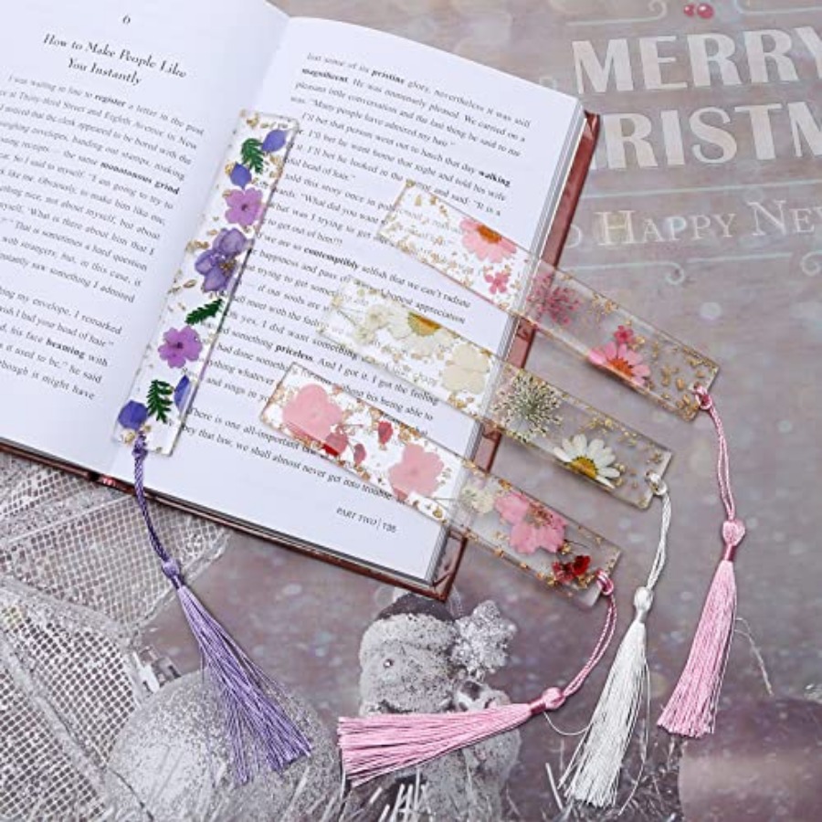 Bookmarks for Women, Book Mark - đánh giá và giá Dried Flower Bookmark