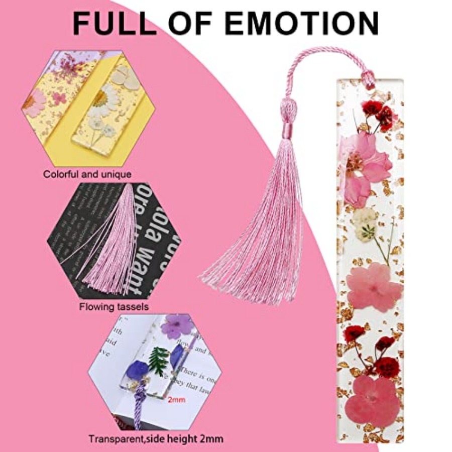 Bookmarks for Women, Book Mark - đánh giá và giá Dried Flower Bookmark
