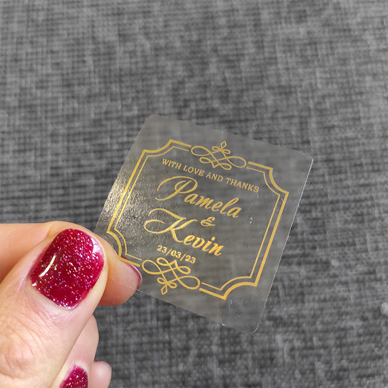 Custom Gold Foil Wedding Favor - đánh giá và giá Personalised Candle Label