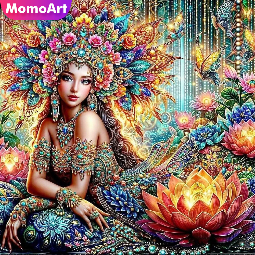 Momoart Diamond Mosaic Woman R - đánh giá và giá Photo Mosaic Print