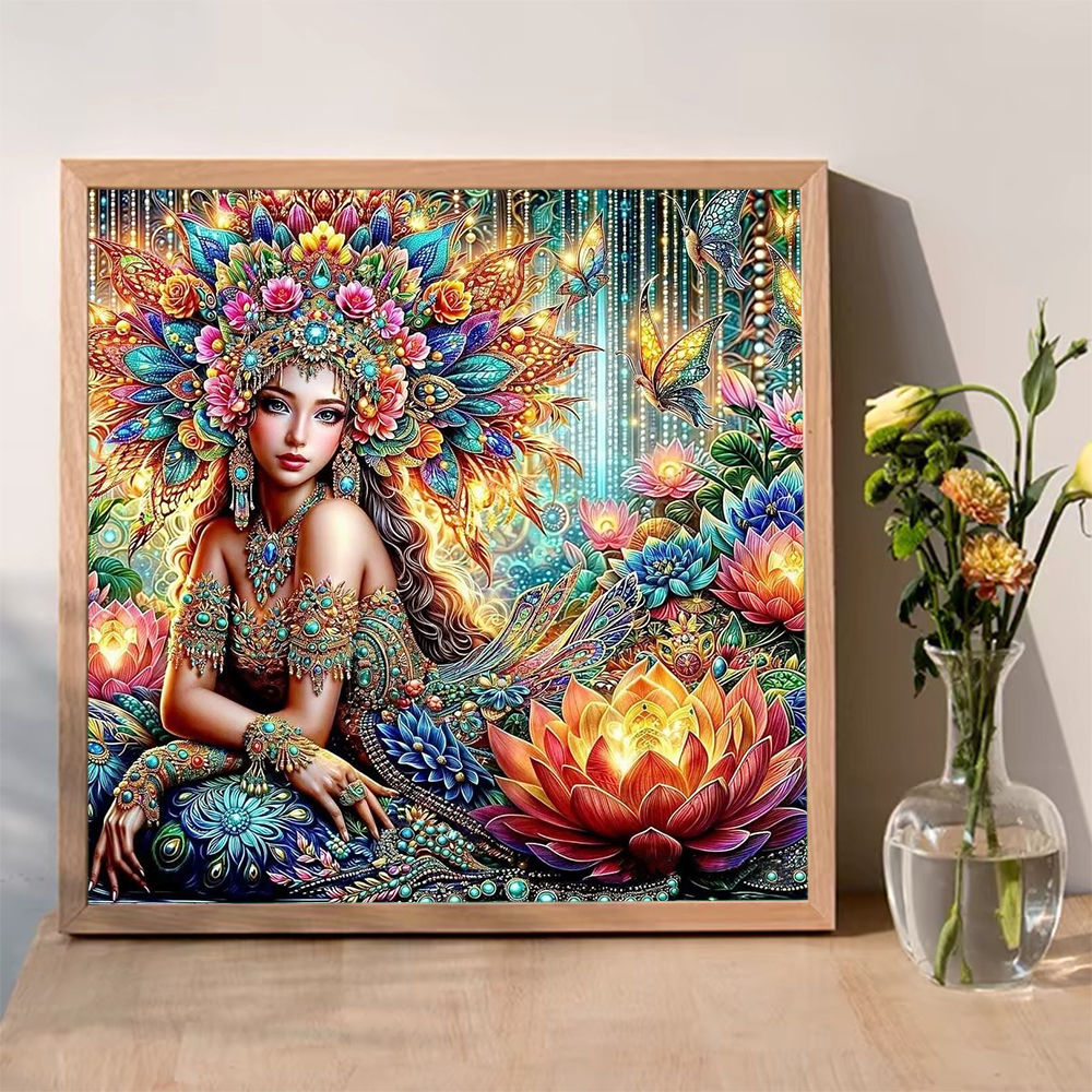 Momoart Diamond Mosaic Woman R - đánh giá và giá Photo Mosaic Print