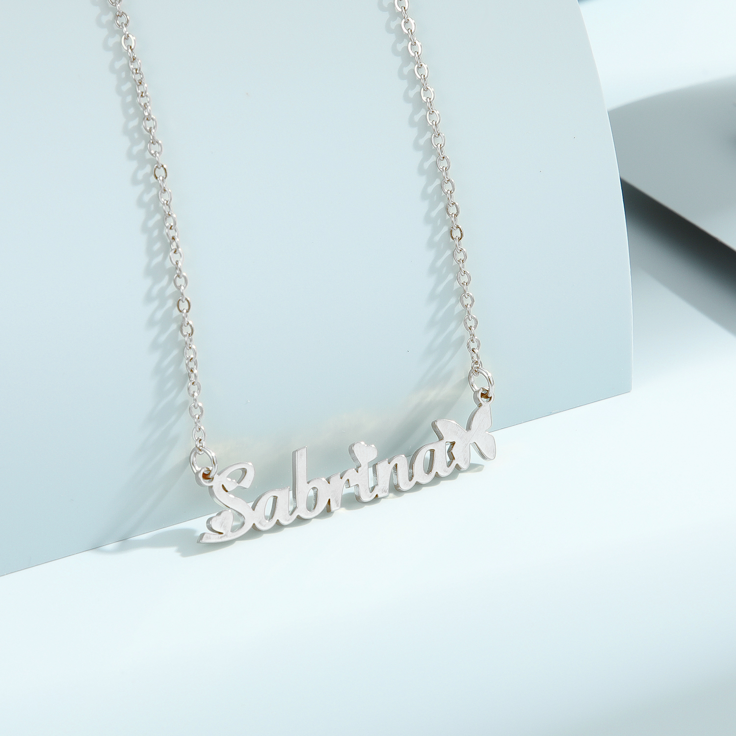 1pc Personalized Butterfly Nam - đánh giá và giá Name Necklace Custom