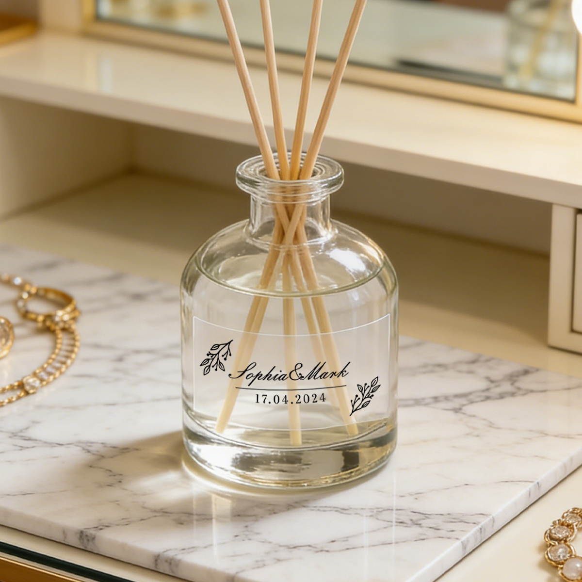 30-300Pcs Custom Wedding Stick - đánh giá và giá Personalised Candle Label