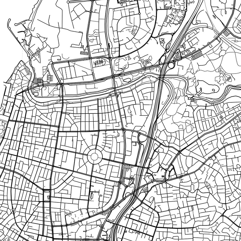 Tel Aviv Map Print Israel City - đánh giá và giá Custom Star Map