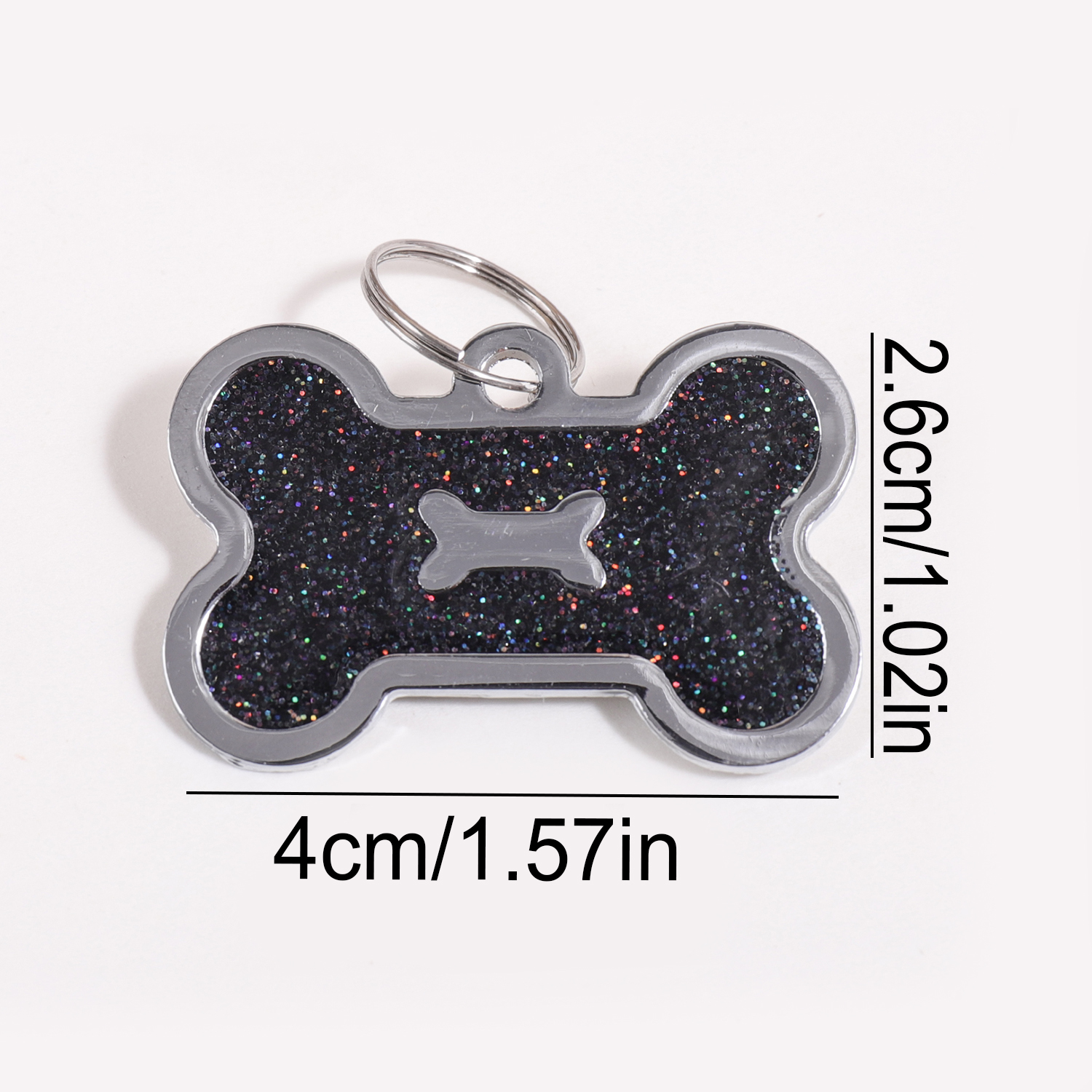 Glitter Custom Text Dog Tags C - đánh giá và giá Pet Portrait Custom