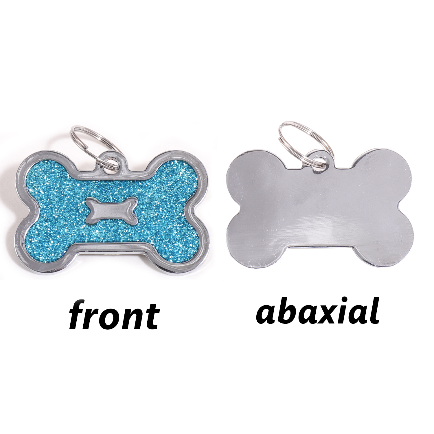 Glitter Custom Text Dog Tags C - đánh giá và giá Pet Portrait Custom