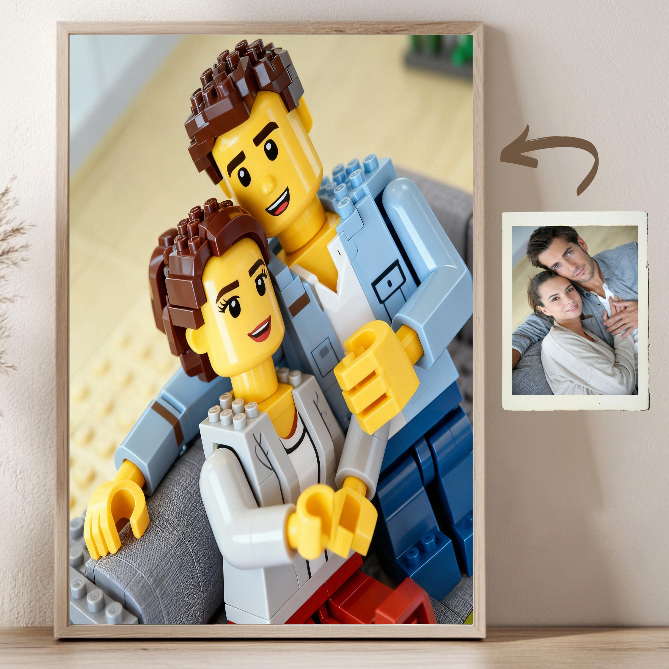 Custom Cartoon Building Block  - đánh giá và giá Custom Map Poster