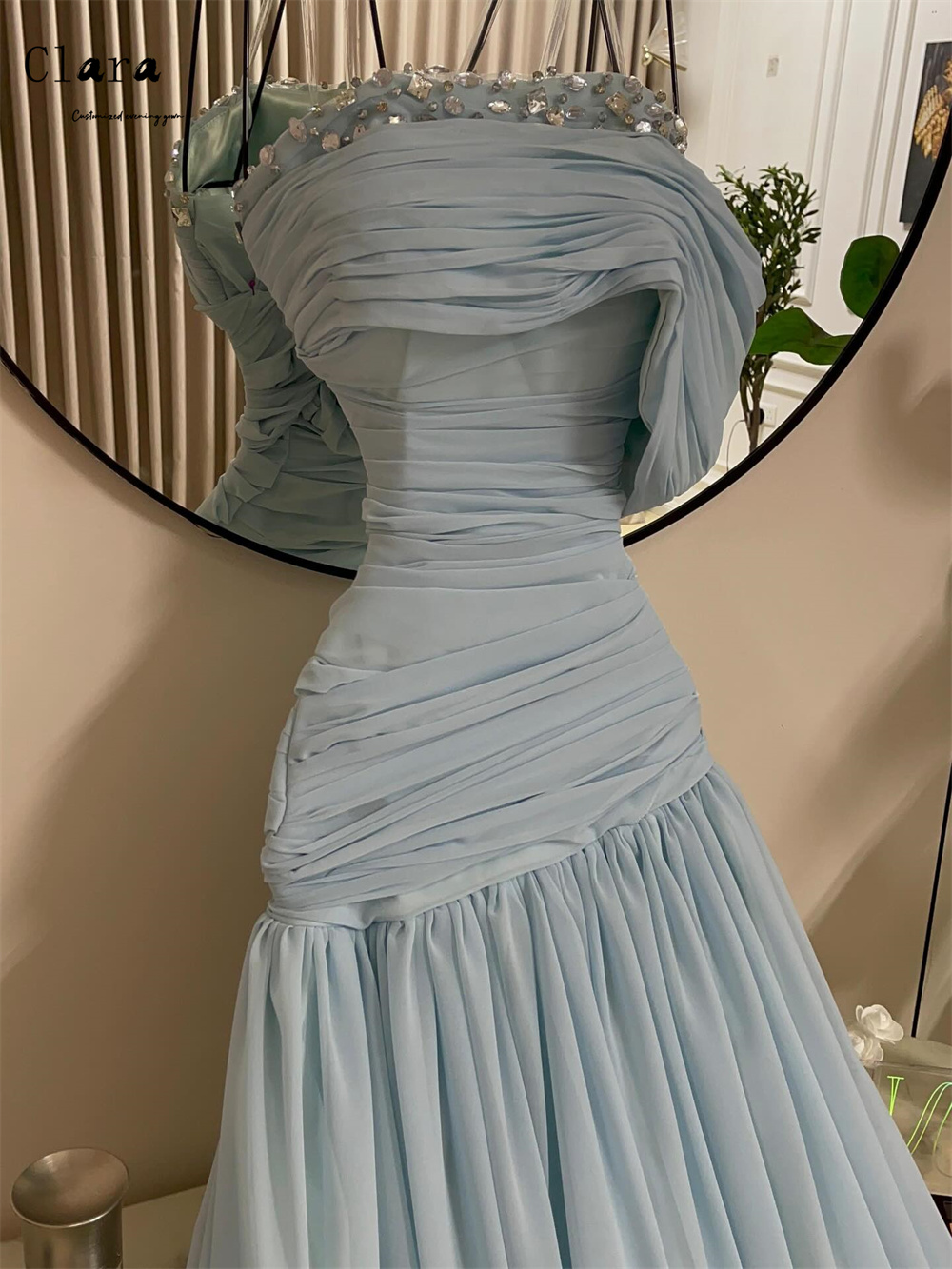 Clara Custom Sky Blue A-line S - đánh giá và giá Custom Night Sky