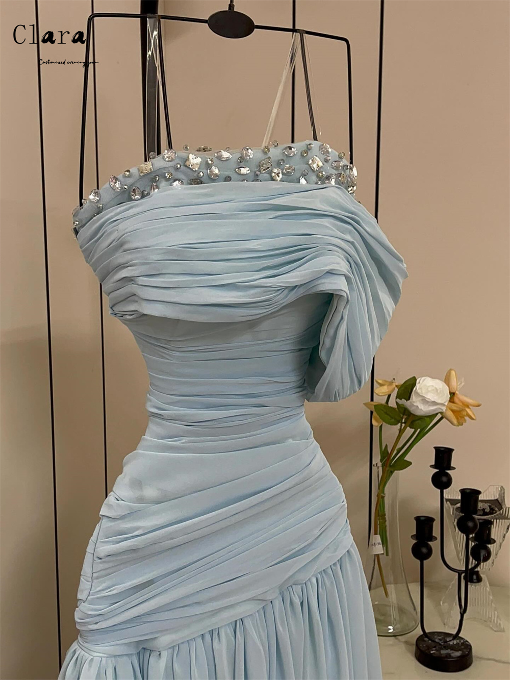 Clara Custom Sky Blue A-line S - đánh giá và giá Custom Night Sky