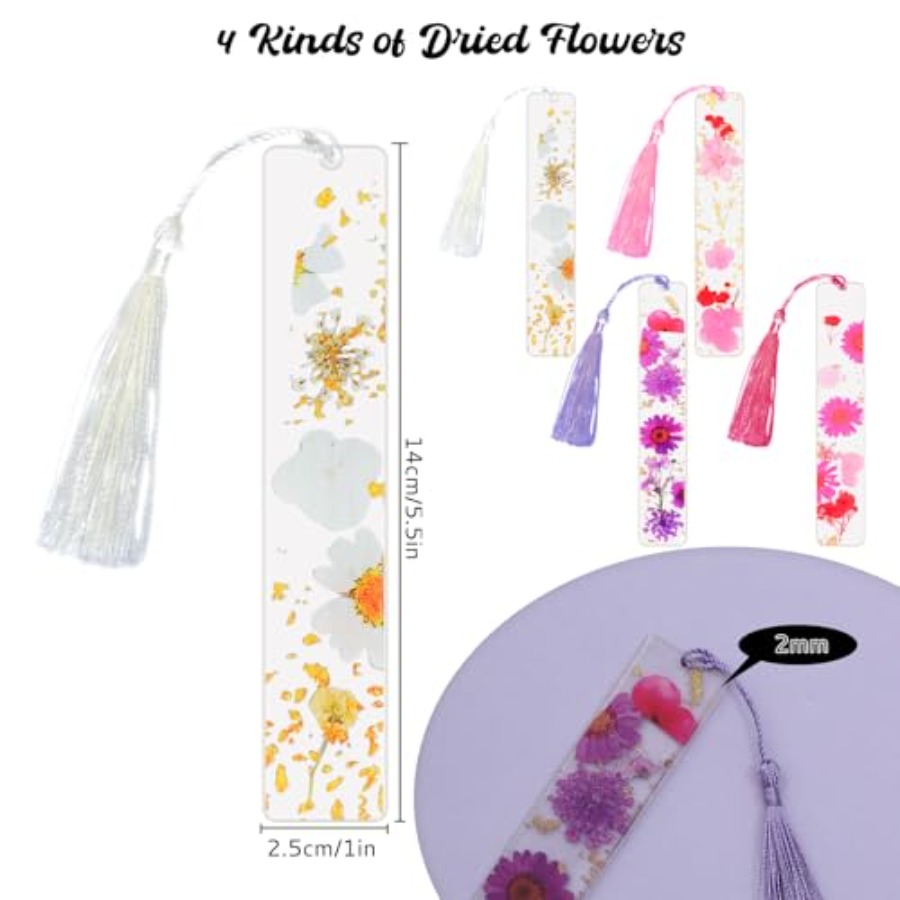 Latest Arrival4Pcs Bookmarks f - đánh giá và giá Dried Flower Bookmark