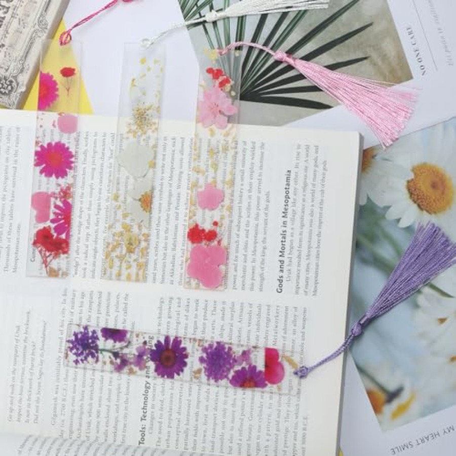 Latest Arrival4Pcs Bookmarks f - đánh giá và giá Dried Flower Bookmark