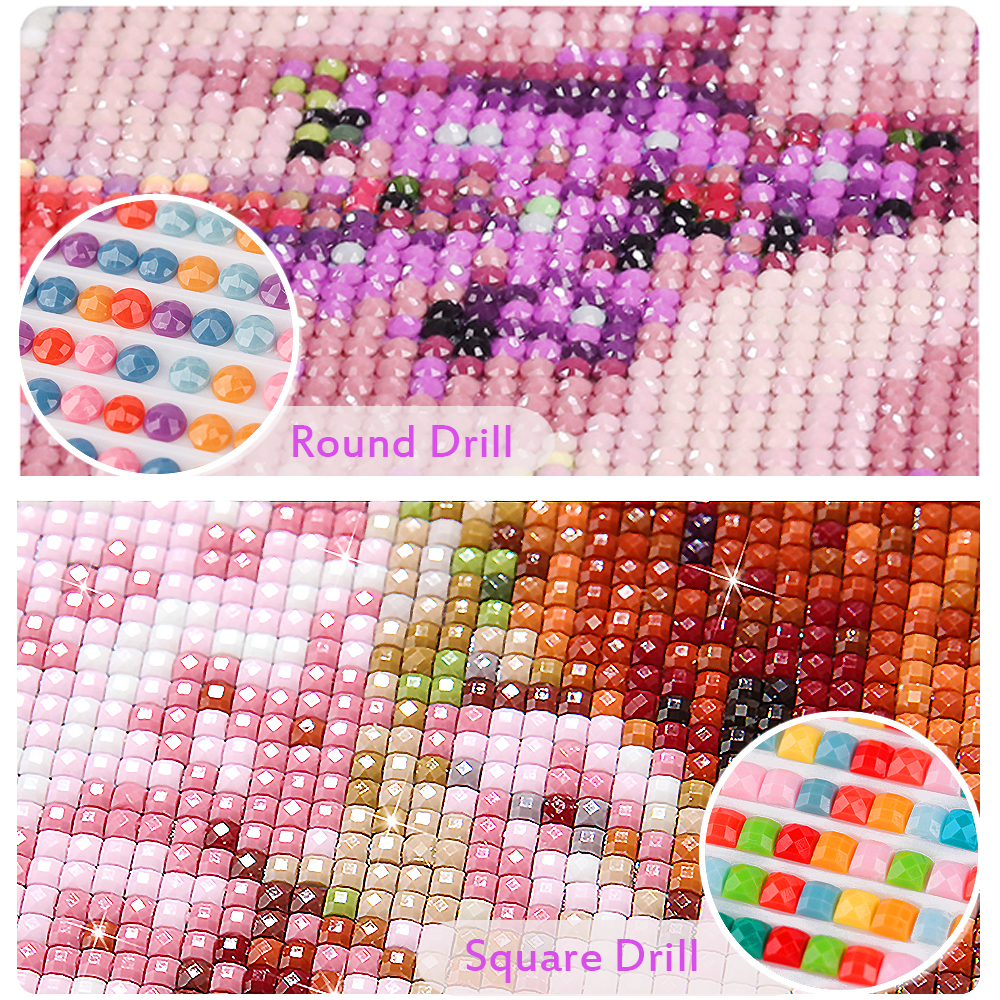 5D Diamond Painting Food Poste - đánh giá và giá Photo Mosaic Print