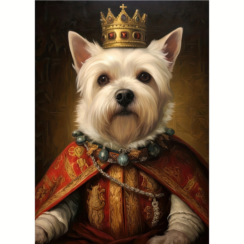 Personalized Royal Pet Portrai - đánh giá và giá Pet Portrait Custom