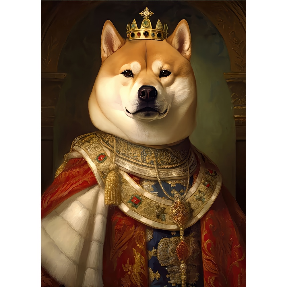 Personalized Royal Pet Portrai - đánh giá và giá Pet Portrait Custom