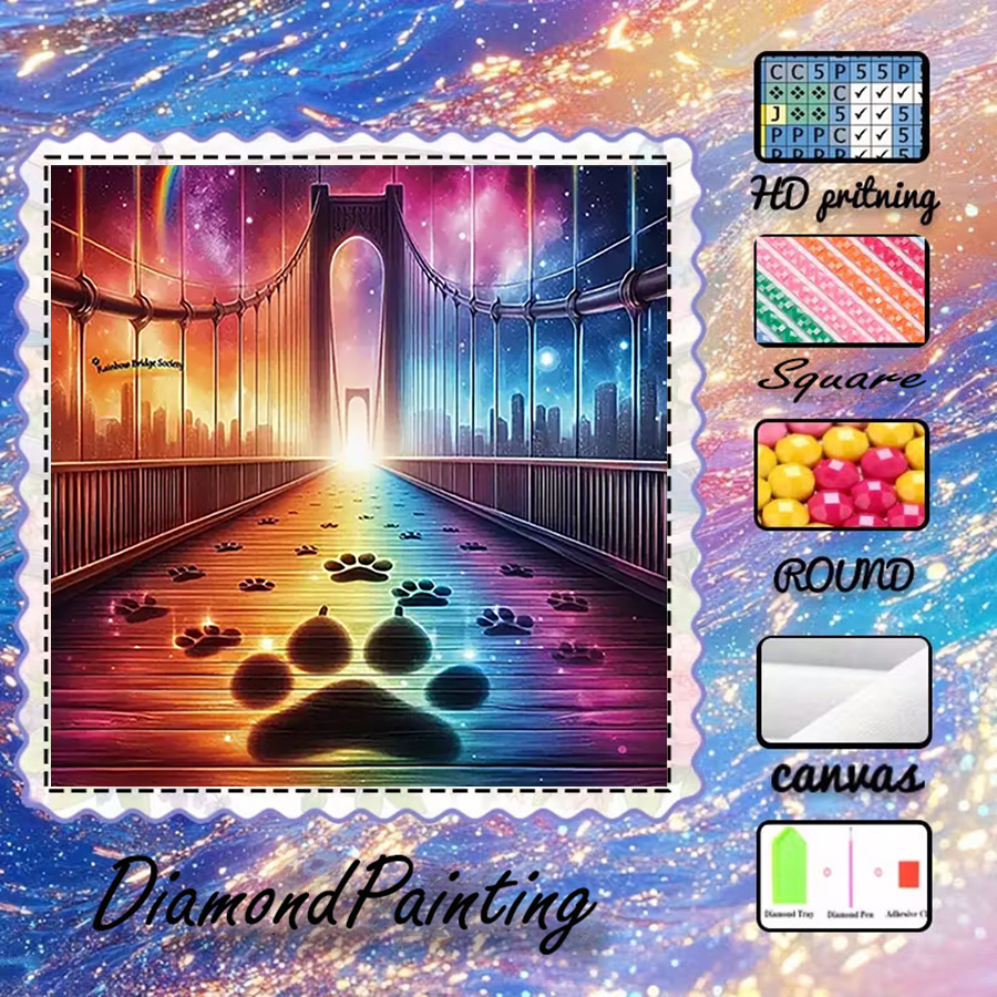 1 piece - 5D-DIY - Flocking cl - đánh giá và giá Photo Mosaic Print