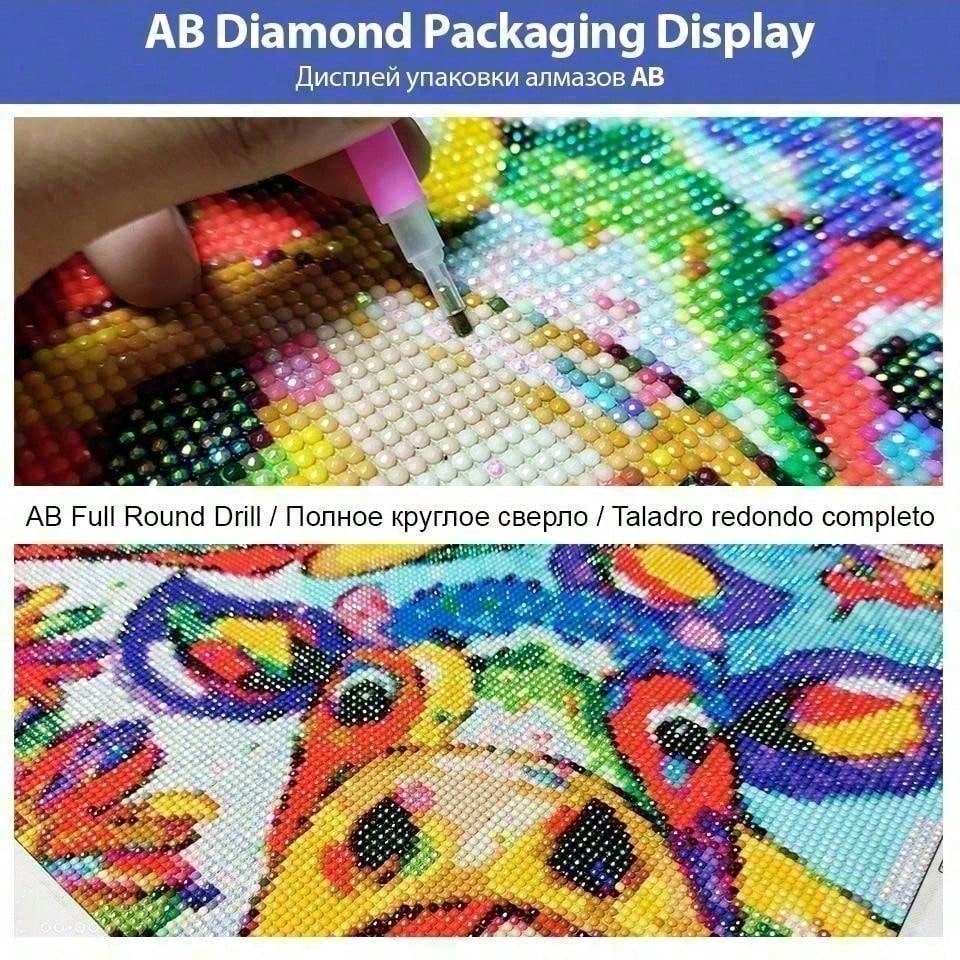 1 piece - 5D-DIY - Flocking cl - đánh giá và giá Photo Mosaic Print