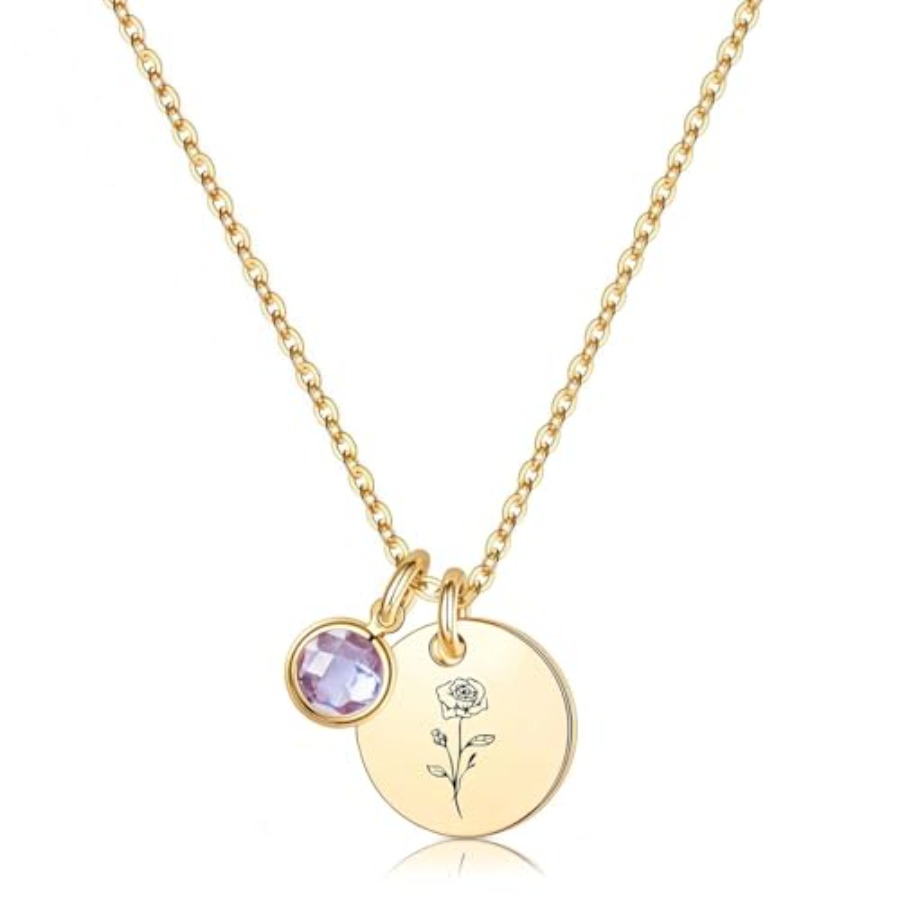 Birth Flower Necklaces for Wom - đánh giá và giá Birth Flower Necklace