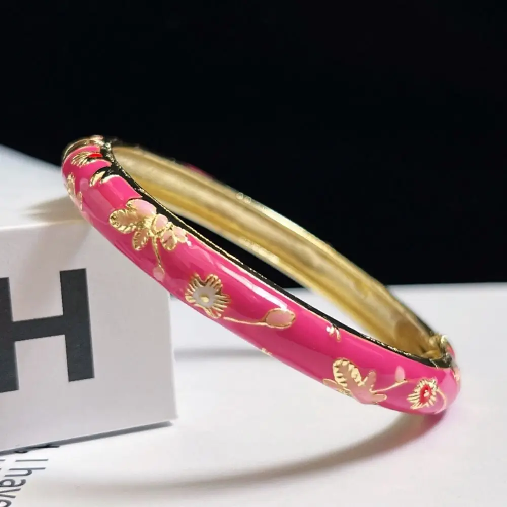 Enamel Chinese Cloisonne Brace - đánh giá và giá Coordinates Bracelet