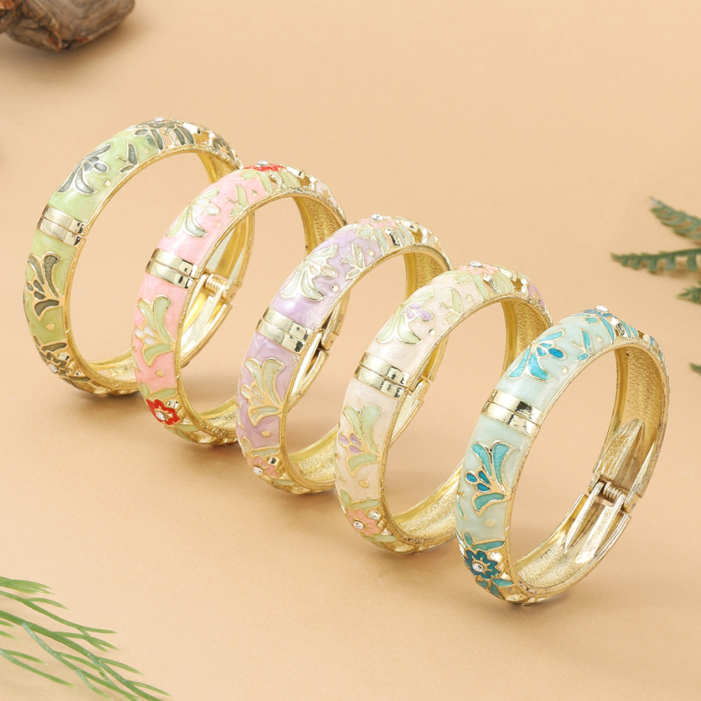 Jardme 1PCS Wide Hollow Enamel - đánh giá và giá Coordinates Bracelet