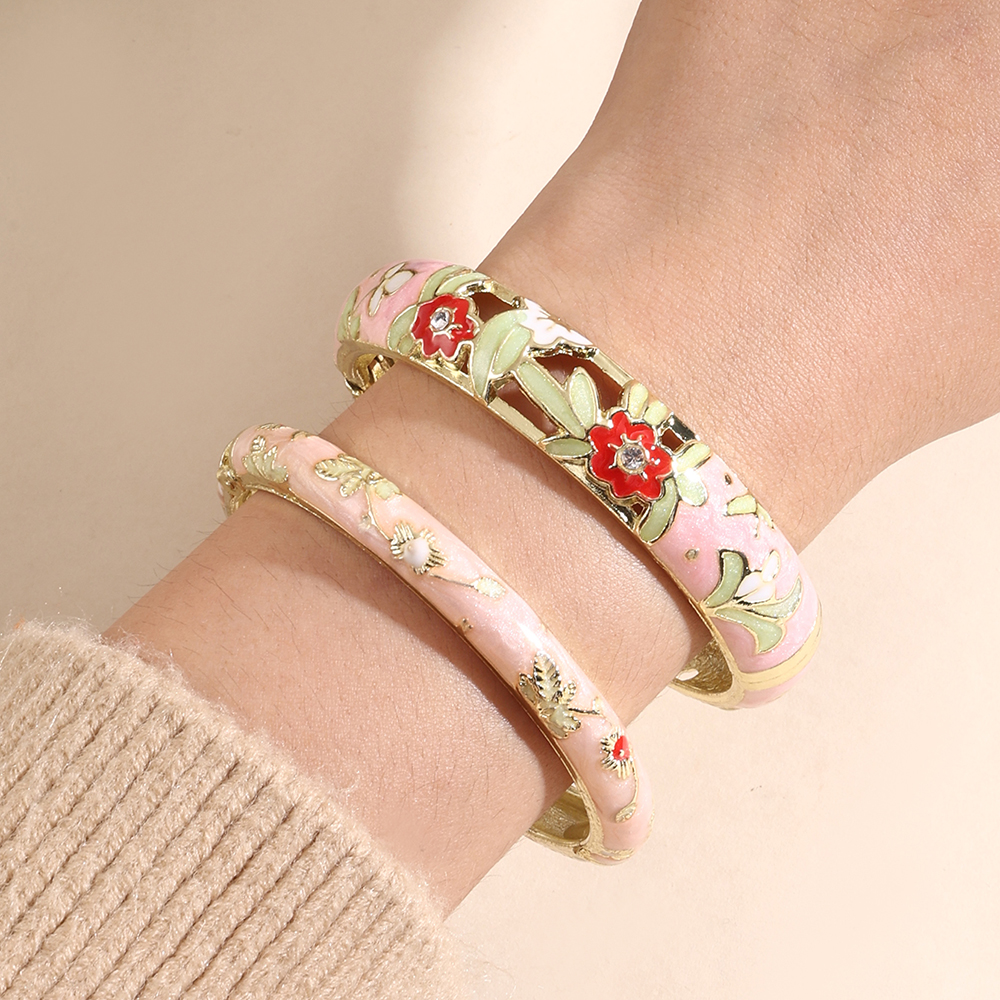 Jardme 1PCS Wide Hollow Enamel - đánh giá và giá Coordinates Bracelet