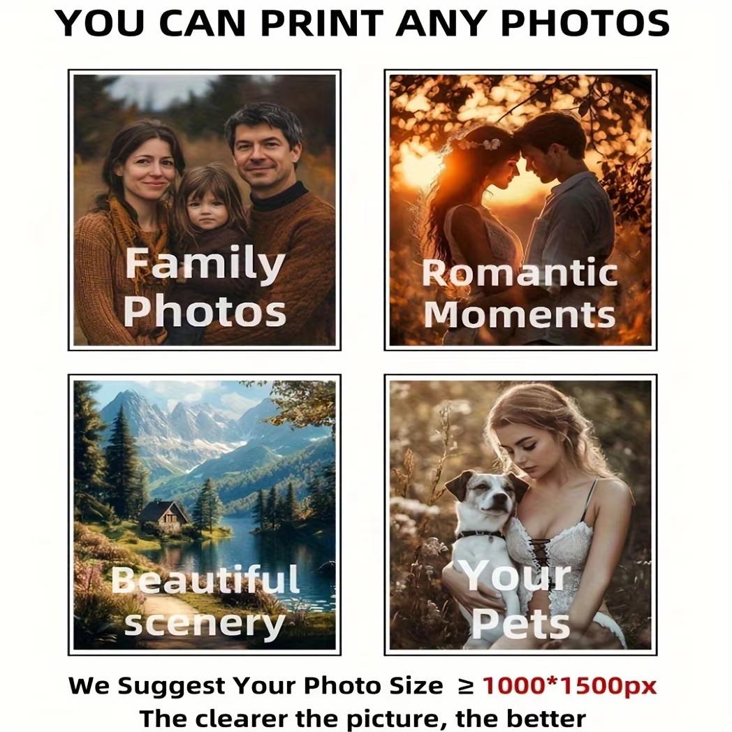 6pcs/set Custom Canvas Prints  - đánh giá và giá Pet Portrait Custom