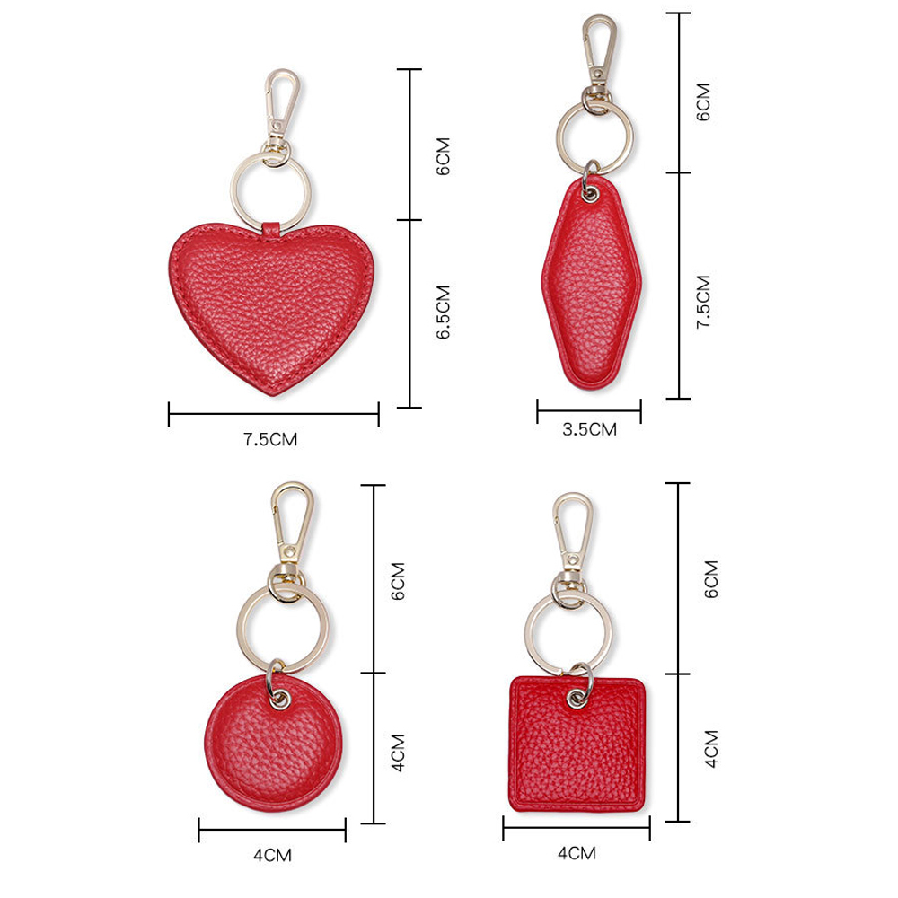 Custom Letters Leather Keychai - đánh giá và giá Monogram Keychain Leather